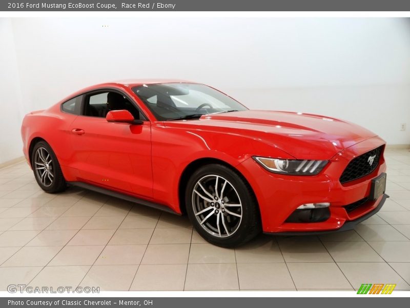 Race Red / Ebony 2016 Ford Mustang EcoBoost Coupe