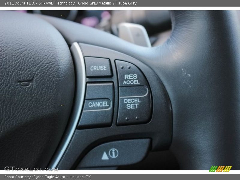 Grigio Gray Metallic / Taupe Gray 2011 Acura TL 3.7 SH-AWD Technology