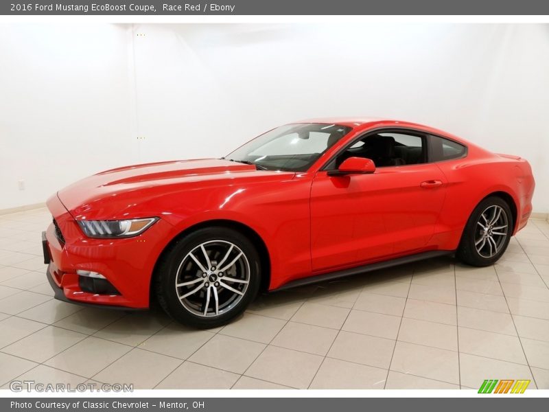 Race Red / Ebony 2016 Ford Mustang EcoBoost Coupe