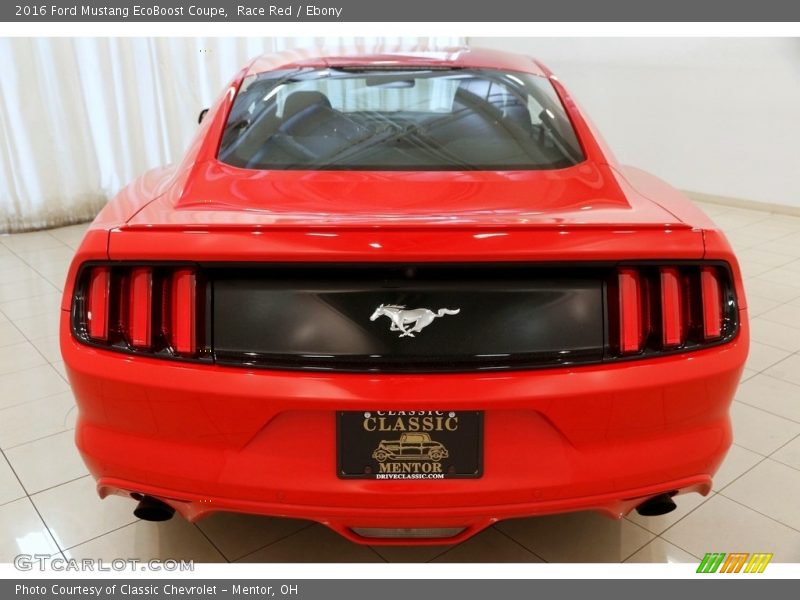 Race Red / Ebony 2016 Ford Mustang EcoBoost Coupe