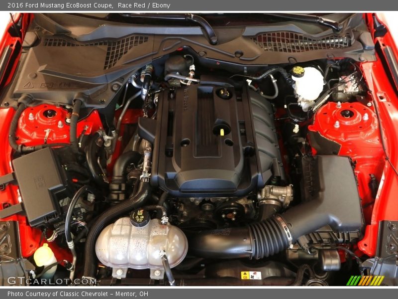 Race Red / Ebony 2016 Ford Mustang EcoBoost Coupe