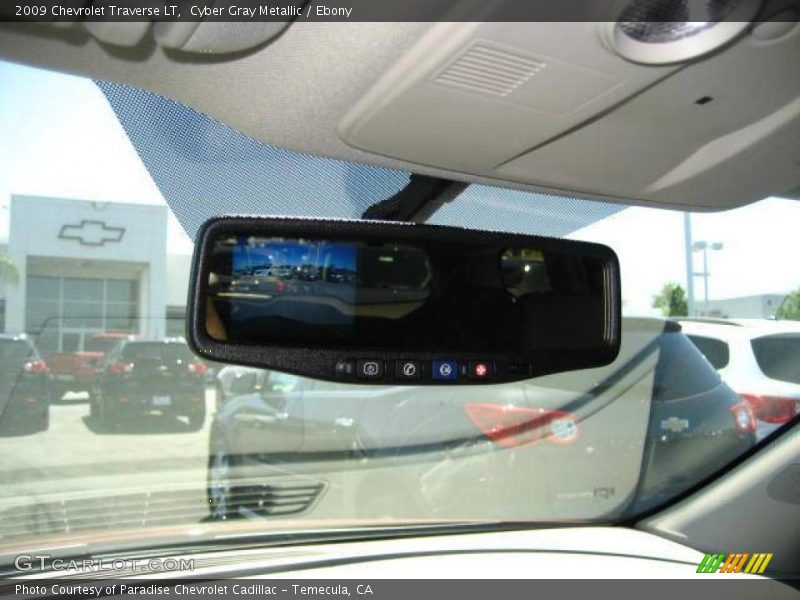Cyber Gray Metallic / Ebony 2009 Chevrolet Traverse LT