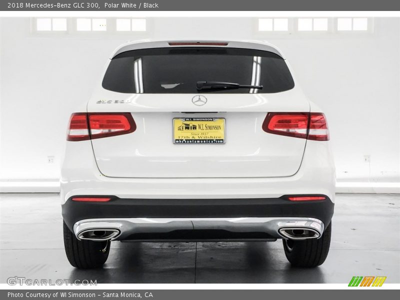 Polar White / Black 2018 Mercedes-Benz GLC 300