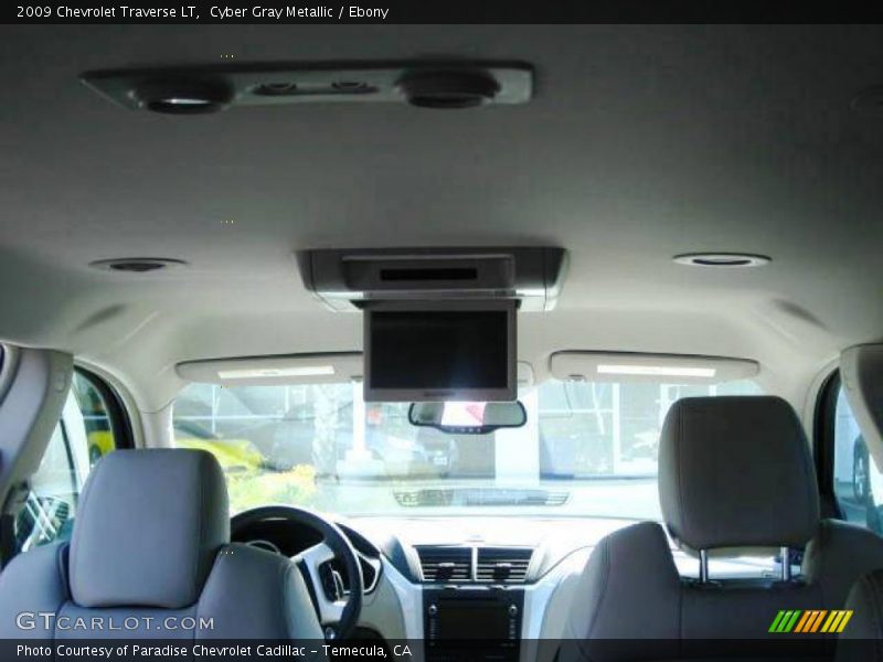 Cyber Gray Metallic / Ebony 2009 Chevrolet Traverse LT