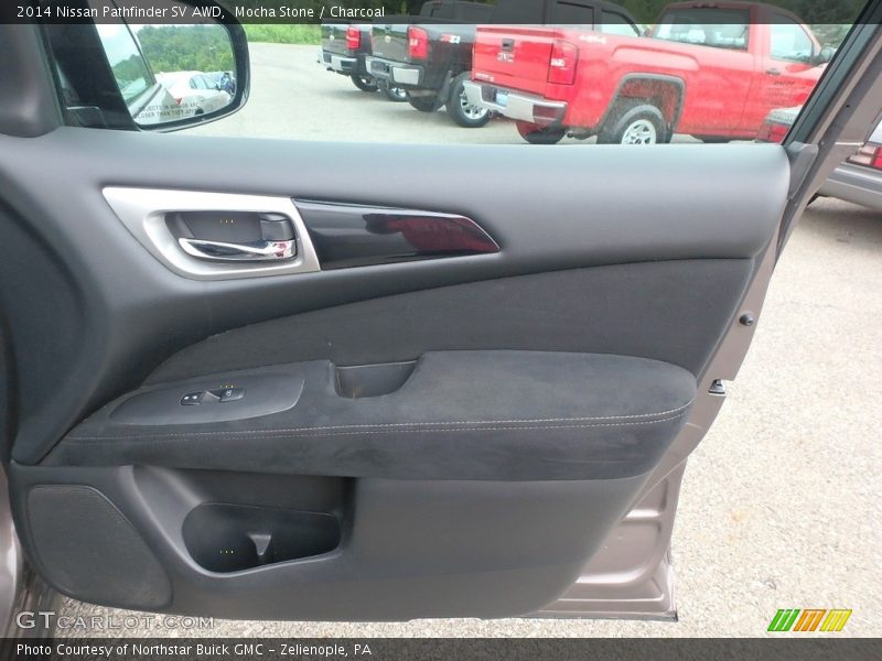Mocha Stone / Charcoal 2014 Nissan Pathfinder SV AWD