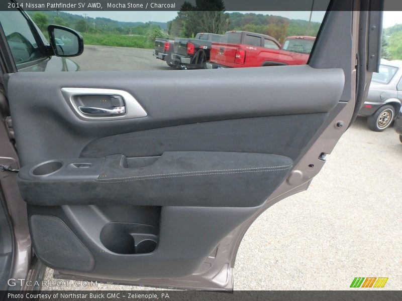 Mocha Stone / Charcoal 2014 Nissan Pathfinder SV AWD