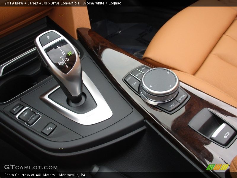 Alpine White / Cognac 2019 BMW 4 Series 430i xDrive Convertible