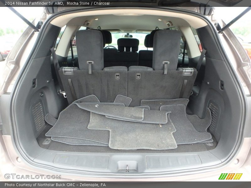 Mocha Stone / Charcoal 2014 Nissan Pathfinder SV AWD