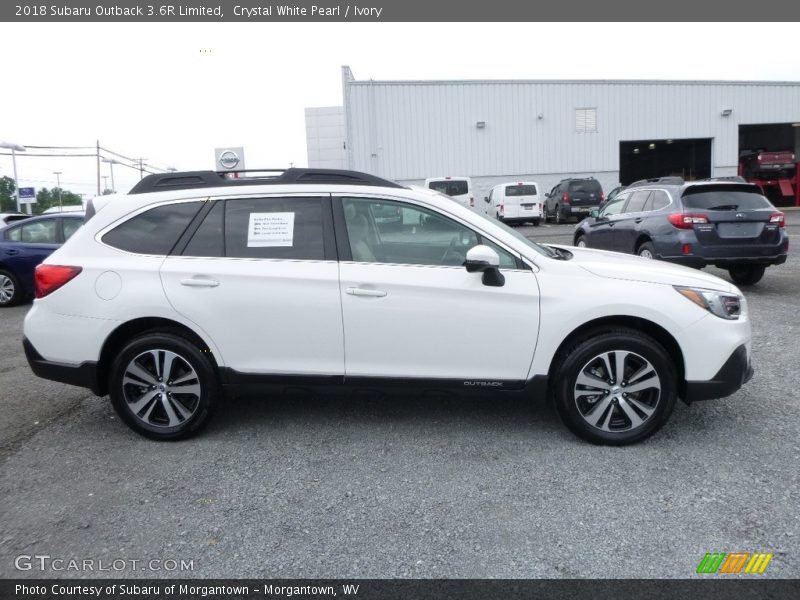 Crystal White Pearl / Ivory 2018 Subaru Outback 3.6R Limited