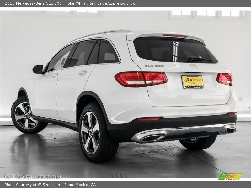 Polar White / Silk Beige/Espresso Brown 2018 Mercedes-Benz GLC 300