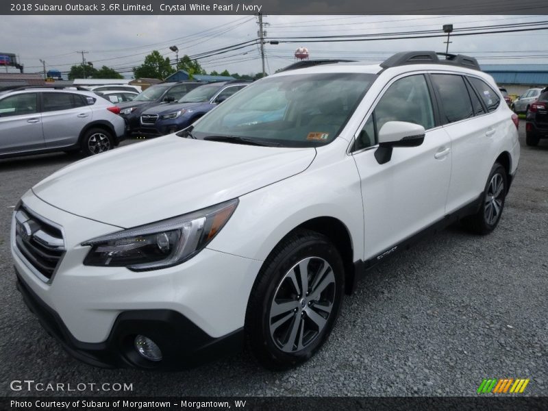 Crystal White Pearl / Ivory 2018 Subaru Outback 3.6R Limited