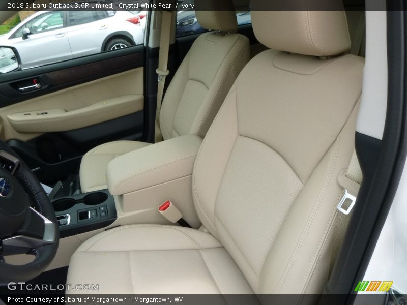 Crystal White Pearl / Ivory 2018 Subaru Outback 3.6R Limited