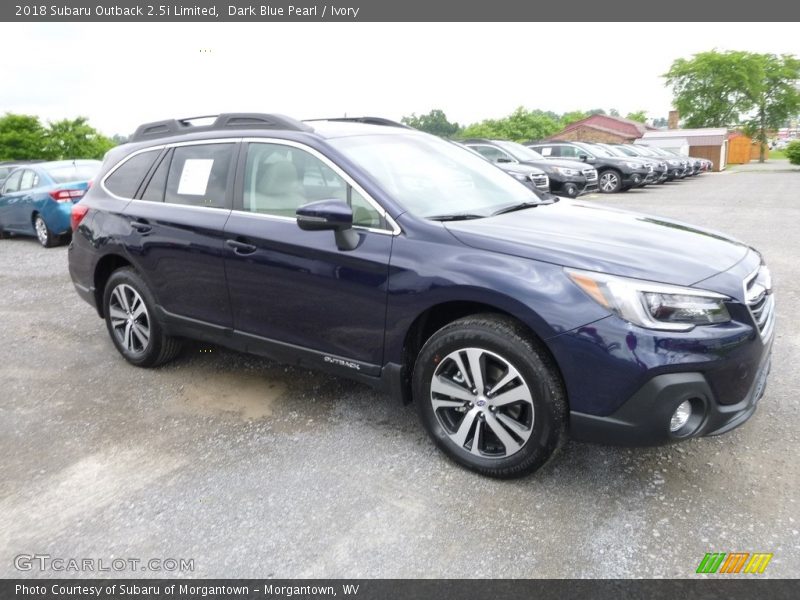 Dark Blue Pearl / Ivory 2018 Subaru Outback 2.5i Limited
