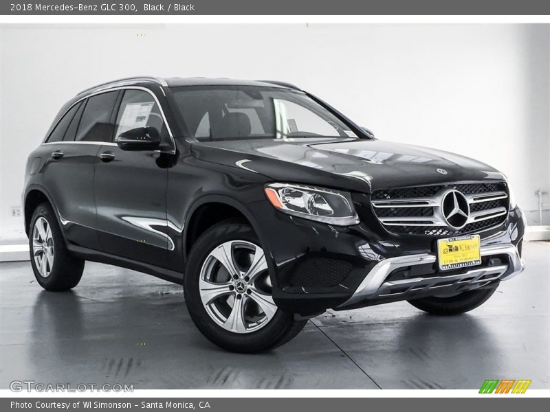 Black / Black 2018 Mercedes-Benz GLC 300