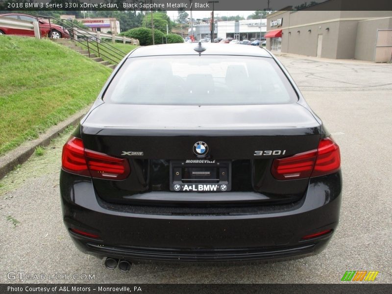 Black Sapphire Metallic / Black 2018 BMW 3 Series 330i xDrive Sedan