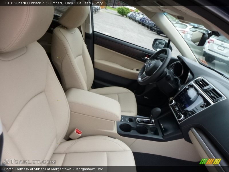 Dark Blue Pearl / Ivory 2018 Subaru Outback 2.5i Limited