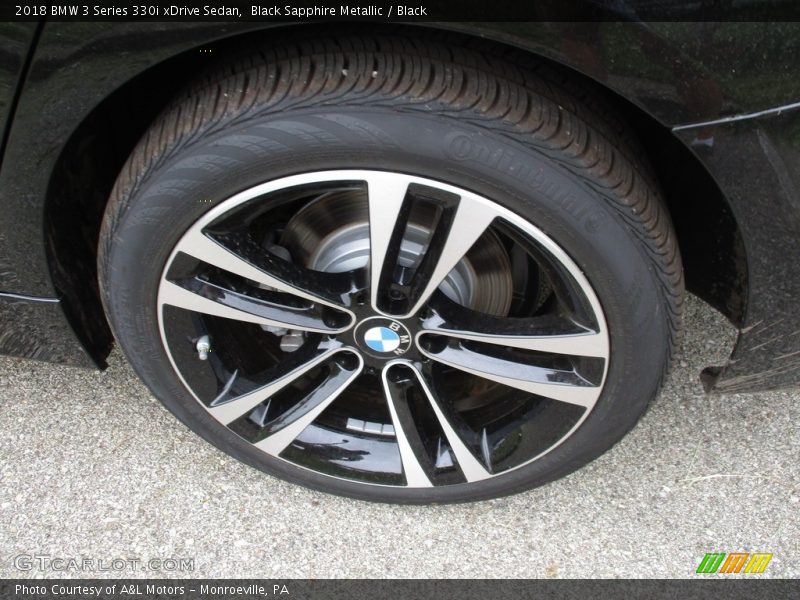 Black Sapphire Metallic / Black 2018 BMW 3 Series 330i xDrive Sedan