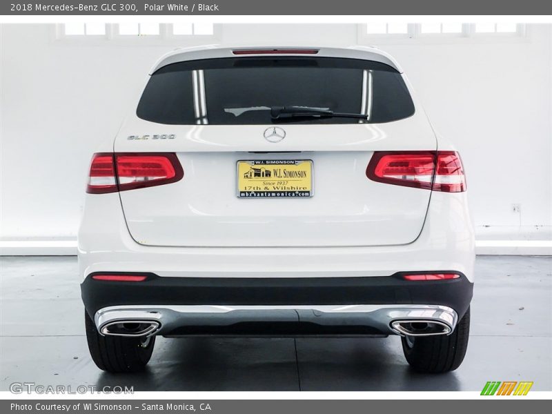 Polar White / Black 2018 Mercedes-Benz GLC 300