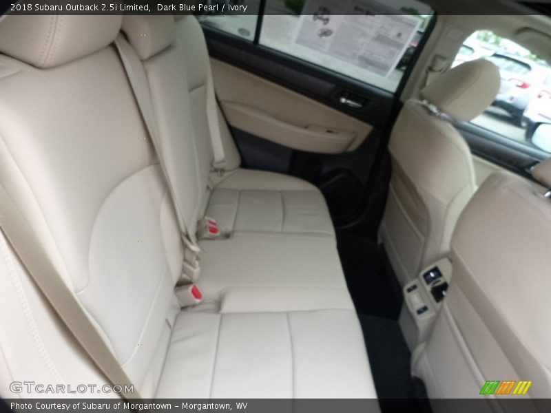 Dark Blue Pearl / Ivory 2018 Subaru Outback 2.5i Limited