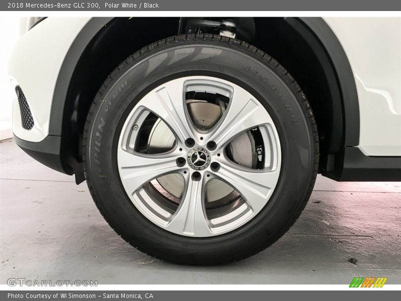 Polar White / Black 2018 Mercedes-Benz GLC 300