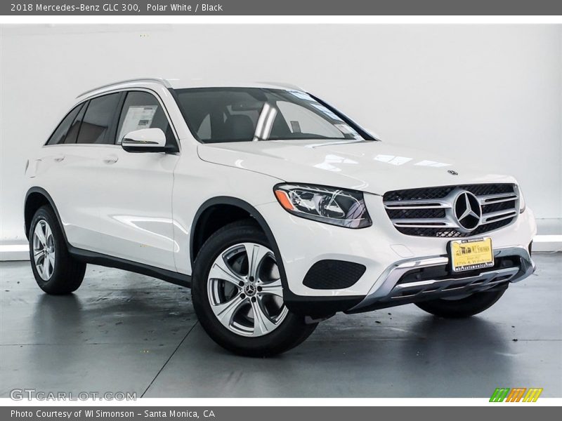 Polar White / Black 2018 Mercedes-Benz GLC 300
