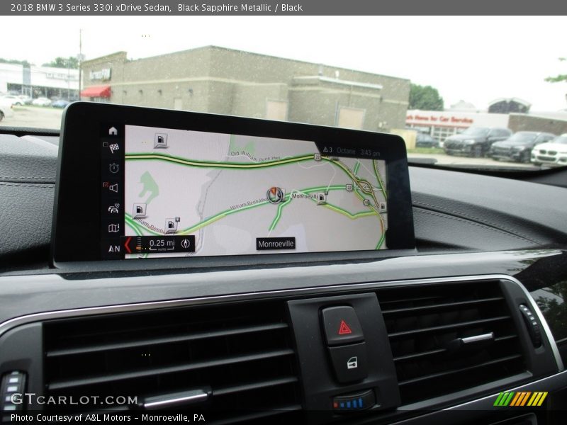 Black Sapphire Metallic / Black 2018 BMW 3 Series 330i xDrive Sedan