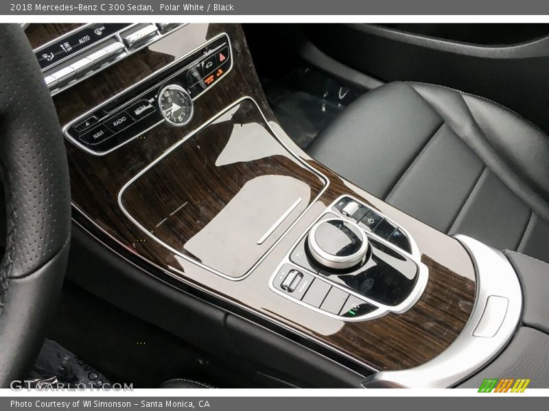 Polar White / Black 2018 Mercedes-Benz C 300 Sedan
