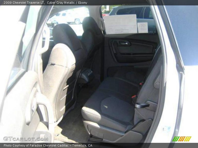 Cyber Gray Metallic / Ebony 2009 Chevrolet Traverse LT