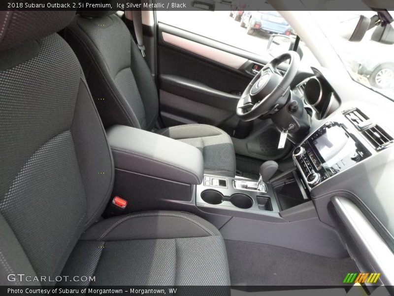 Ice Silver Metallic / Black 2018 Subaru Outback 2.5i Premium