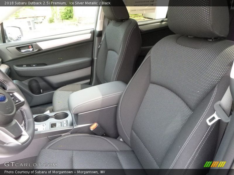Ice Silver Metallic / Black 2018 Subaru Outback 2.5i Premium