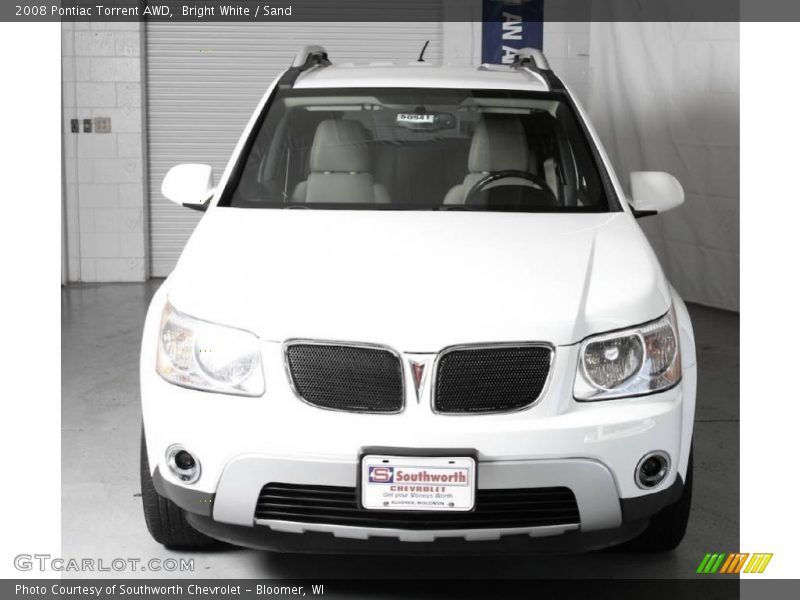 Bright White / Sand 2008 Pontiac Torrent AWD