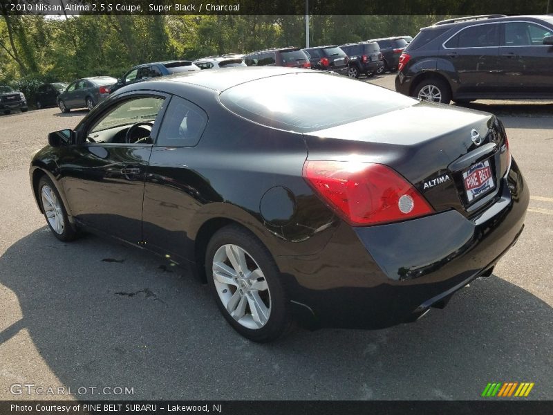 Super Black / Charcoal 2010 Nissan Altima 2.5 S Coupe