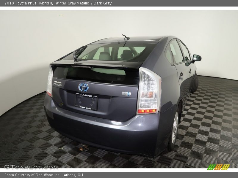 Winter Gray Metallic / Dark Gray 2010 Toyota Prius Hybrid II