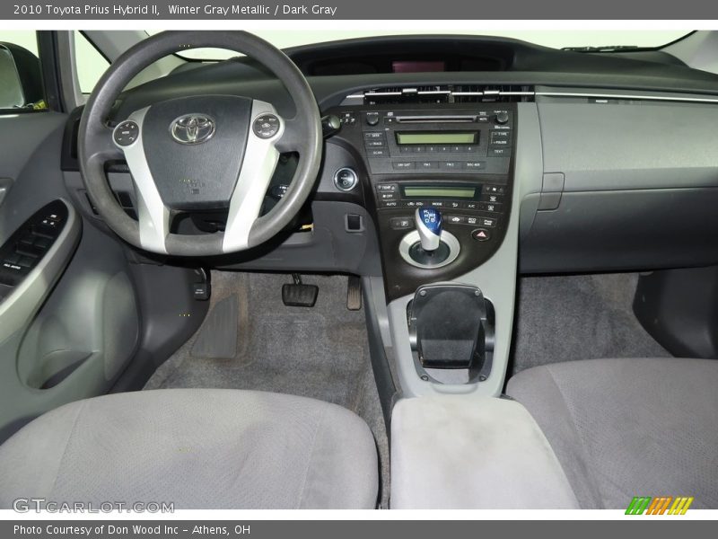 Winter Gray Metallic / Dark Gray 2010 Toyota Prius Hybrid II