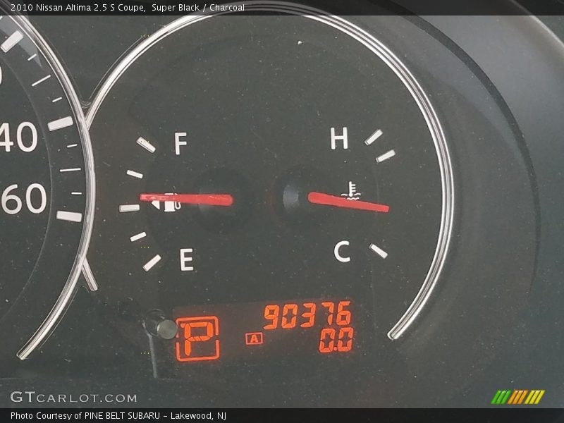Super Black / Charcoal 2010 Nissan Altima 2.5 S Coupe