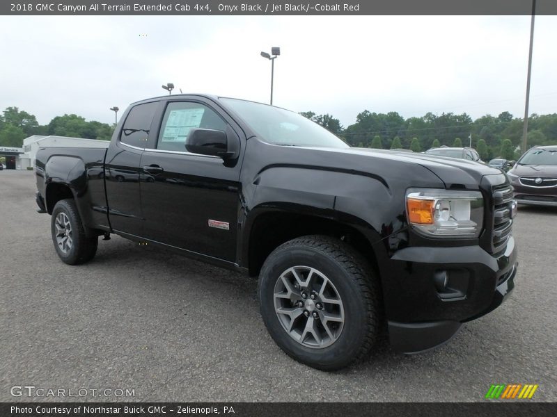  2018 Canyon All Terrain Extended Cab 4x4 Onyx Black