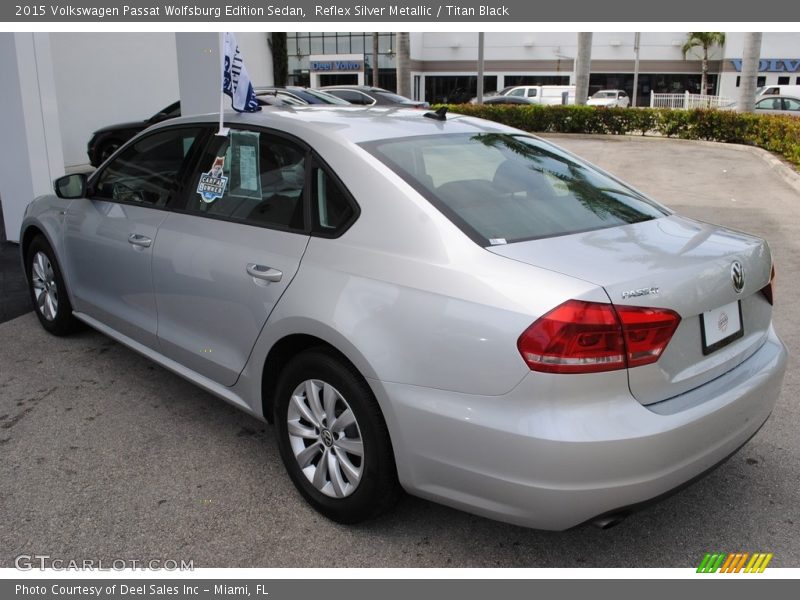 Reflex Silver Metallic / Titan Black 2015 Volkswagen Passat Wolfsburg Edition Sedan