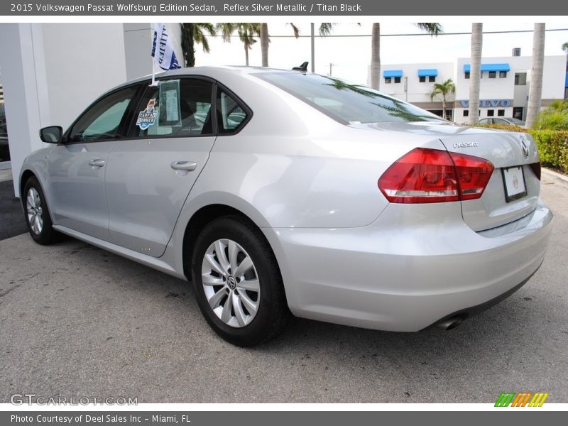 Reflex Silver Metallic / Titan Black 2015 Volkswagen Passat Wolfsburg Edition Sedan