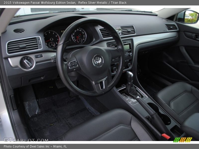 Reflex Silver Metallic / Titan Black 2015 Volkswagen Passat Wolfsburg Edition Sedan