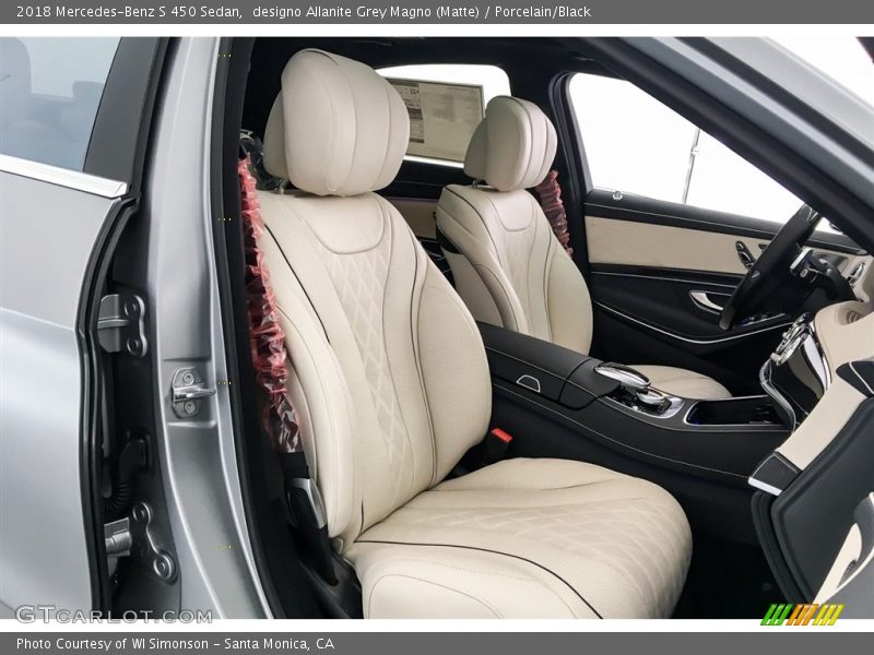  2018 S 450 Sedan Porcelain/Black Interior