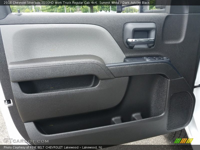 Summit White / Dark Ash/Jet Black 2018 Chevrolet Silverado 3500HD Work Truck Regular Cab 4x4