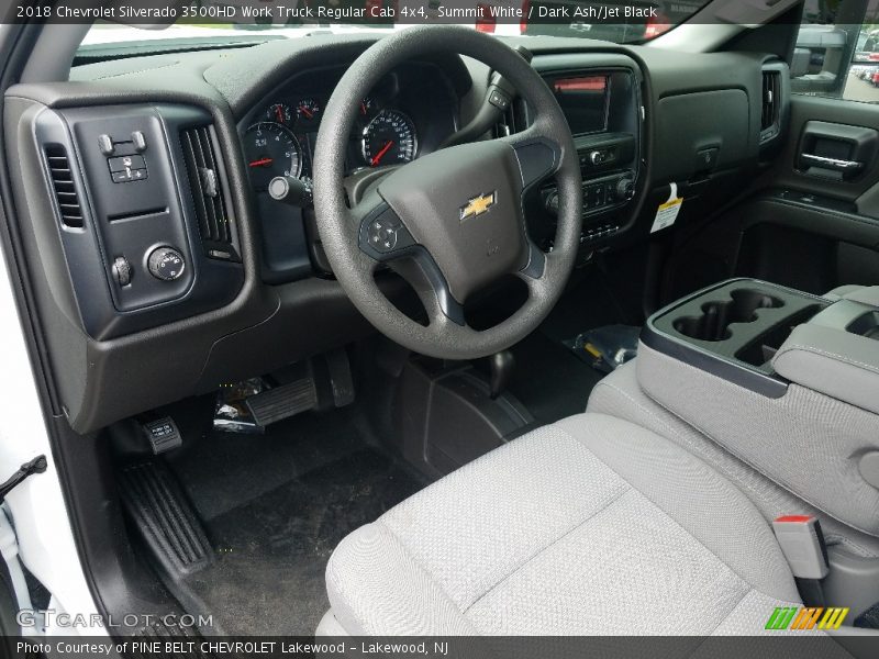 Summit White / Dark Ash/Jet Black 2018 Chevrolet Silverado 3500HD Work Truck Regular Cab 4x4