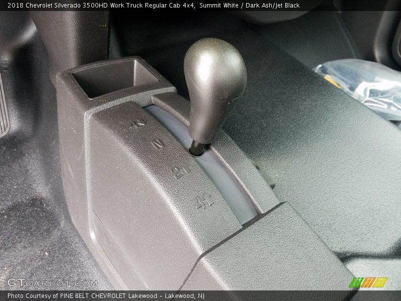 Summit White / Dark Ash/Jet Black 2018 Chevrolet Silverado 3500HD Work Truck Regular Cab 4x4