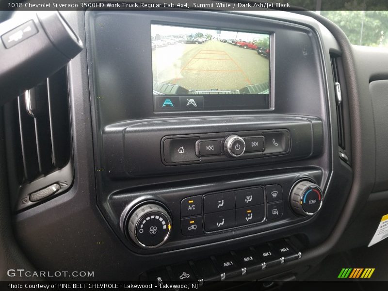 Summit White / Dark Ash/Jet Black 2018 Chevrolet Silverado 3500HD Work Truck Regular Cab 4x4