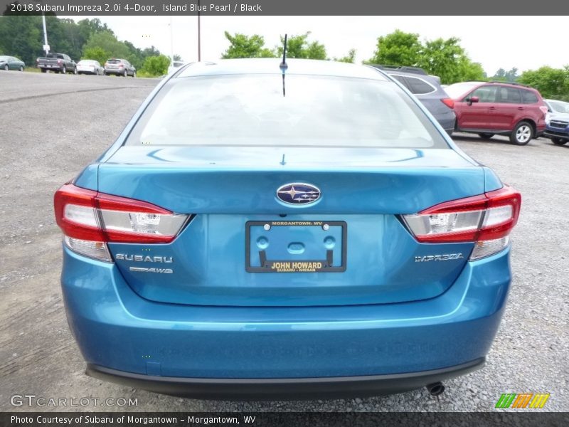 Island Blue Pearl / Black 2018 Subaru Impreza 2.0i 4-Door