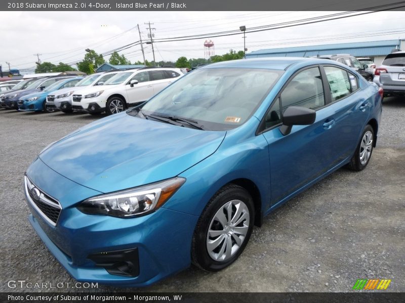 Island Blue Pearl / Black 2018 Subaru Impreza 2.0i 4-Door