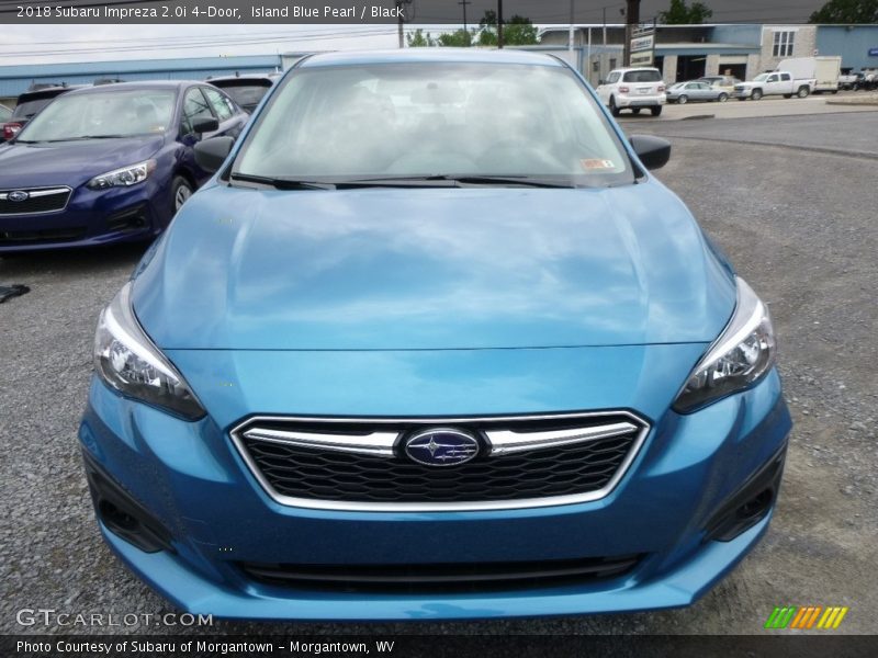 Island Blue Pearl / Black 2018 Subaru Impreza 2.0i 4-Door