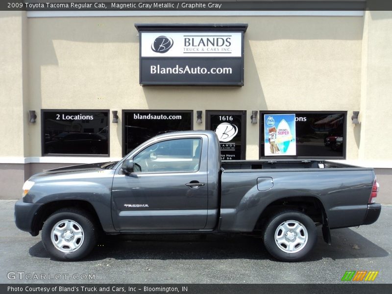 Magnetic Gray Metallic / Graphite Gray 2009 Toyota Tacoma Regular Cab