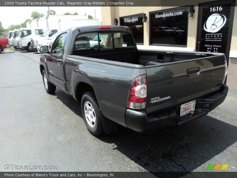 Magnetic Gray Metallic / Graphite Gray 2009 Toyota Tacoma Regular Cab