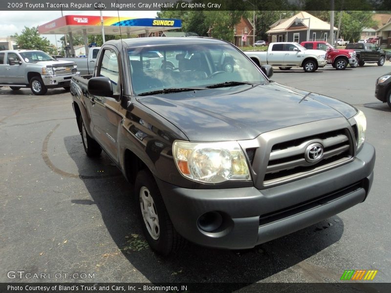 Magnetic Gray Metallic / Graphite Gray 2009 Toyota Tacoma Regular Cab